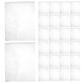 MAGICLULU Vliesstoff Aufbewahrungsbeutel 100 Stück Staubdicht 30X25cm für Schuhe Kleidung Taschen und Reise