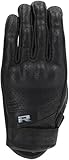 Richa Custom 2 perforierte Motorrad Handschuhe, schwarz, 3XL