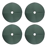 Landschaftsverbesserendes Matten-Set, 4 Vlies-Baumschutz für effektive Abdeckung (32 cm)