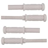 HONITANO 2 Stück Schaukelgriff aus Kunststoff mit Gewinde für Kinderschaukelpferd Stoßfester Ersatzgriff für Kleinkinder Kinderfreundlich und Universell Kompatibel