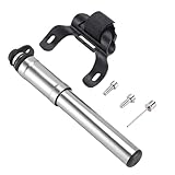 Fahrradpumpe, Handpumpe zum Reiten, ergonomische Luftpumpe für Auto, Fahrrad, Roller, Motorrad, Reifen und Rad