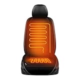 Autositz Sitzkissen Warm Bequem Winter Auto Sitzauflagen Pkw Sitzauflage Universelles Sitzkissen Sitzmatte Sitzpolster Autositz Auflage Mit Voller Rückenlehne Autositzbezüge (Black)