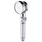 High Pressure Shower Head with Handheld 3 Settings Filter Showerheads Handheld Showers for Repair Dry Skin and Hair Loss
