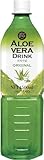 Allgroo Aloe Vera Drink - Erfrischendes Aloe-Vera-Getränk - Geschmacksrichtung: Pur mit Honig verfeinert und Fruchtfleisch - Einwegpfand, (1 x 1500 ml)