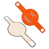 BAZEITFLOW 2 Stück Teiliges Fiberglas Backmatten Antihaftbeschichtung Hitzebeständig und Wiederverwendbar als Brotbackmatte und Backofen silikonunterlage für Gleichmäßiges Backen und