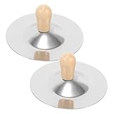 SOIMISS 2 Stück Fingerzimbeln für Mini Becken aus Robustem mit Klarem Klang Kindgerechtes Rhythmus Instrument für Musikalische Früherziehung und Bauchtanz