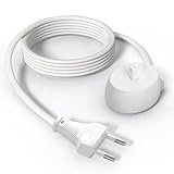 für Oral B Ladegerät, Elektrische Zahnbürste Ladestation für Braun Oral B iO6, iO5, iO4, iO3, Genius X, Pro 3000, Vitality Pro, Pro 3500, Pro 2500, Pro 1000, Kids, Type 3757 Charger Ladekabel 1,2M