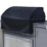Eingebaute Grillabdeckungen für den Außenbereich, leichtes Grillzubehör, wasserdichter Outdoor-Grillschutz, 106,7 cm, leicht zu reinigen und aufzubewahren, vielseitig einsetzbar für Camping