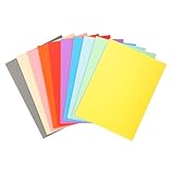 Exacompta 420100E 10er Pack Aktendeckel Forever® 170 g/m2 Aus Recycling-Karton für DIN A4 Blauer Engel ideal für die lose Blatt-Ablage farbig sortiert Sammelmappe Dokumentenmappe