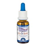 Dr. Jacob's Vitamin K2 Öl forte 20 ml I 50 µg pro Tropfen I K2 als all-trans Menachinon-7 (MK-7) I besonders gute Aufnahme und Langzeitstabilität I vegan, 640 Tropfen