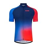 Damen Jekyll One Kurzarmtrikot - Heat Map Radtrikot Frauen - Rennradtrikot - Damen Radtrikot Mehrfarbig, Heat Map, Large