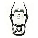 Hinterradgepäckträger Gepäckträger hinten Motorradgepäck Seitentasche Box Rack Halterung Trägersystem Heckschelf Für Kawasaki Für Ninja400 Z400 Shad SH23 SH36 Z 400 Motorrad Gepäckträger