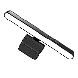 MAGICLULU büroleuchte bürolampe pendant lamp die leselampe tischlampen Bildschirm LED-Lichtleiste Schreibtischlampe Blau Clips LED-Monitor-Lichtleiste Lampenleiste überwachen Plastik Black