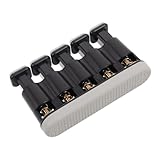 UPKOCH Einstellbarer Gitarrentrainer für Fingerkraft und Flexibilität Übungsgerät für Griffkraft Kompakt und Portabel für Anfänger und Musiker Professionelles Design Schwarz