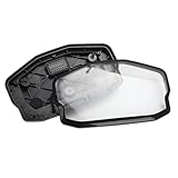 TGUQANM Instrumentenblöcke Kompatibel Mit Ducati 848 1198 Motorrad-Instrumentenkoffer, Tacho-Armaturenbrett, Drehzahlmesserschutz, Tacho-Meter-Abdeckung, Motorrad-Messgerät-Cluster