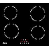 Ciarra AWBBIH4-A Einbau Induktionskochfeld 60 cm 4 Zonen Kochfeld Induktion Touch-Bedienung 4 Platten 9 Leistungsstufen Induktionskochplatte Timer Kindersicherung Abschaltautomatik Restwärmeanzeige