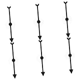 BCOATH 6 Stück Drehbarer Saugnapf Pfeil Kunststoff Interaktives Brettspiel zubehör für Party Unterricht Teambuilding und Gesellschaftsspiele Vielseitig Einsetzbar