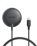 Anker Zolo magnetisches kabelloses Ladegerät, Qi2-zertifiziert 15W MagSafe-kompatibles kabelloses Ladepad, für iPhone 16/15/14/13 Serie, AirPods und mehr (Adapter Nicht enthalten)