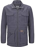 Jan Vanderstorm Herren Fieldjacket Bror grau L - 54