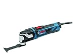 Bosch Professional Multi-Cutter GOP 55-36 Professional (550W, 8.000 – 22.000 min-1, inkl. 1x StarlockMax BIM Tauchsägeblatt MAIZ 32 APB, Curved-Tec, Wood + Metal)