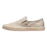 Generisch Espadrilles Herren Sommerlatschen Latschen Sommer Slipper Sommerschuhe Freizeitschuhe Flache-Schuhe Leinenschuhe Canvas Sneaker Damen-Slip-On Unisex, Atmungsaktiv & Bequem Schlupfschuhe
