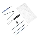 HOMSFOU 1 Satz Wellensatz Ausführen Werkzeug Tastatur-kit Mechanisches Tastaturset Ic Klaue Tastaturzubehör Schlüsselkappenabzieher Tastenkappen-abzieher-entferner Acryl