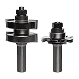 Freud Nut- und Feder-Bit-Set mit 1,27 cm Schaft (99-036)