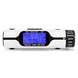 Yechiry Digitaler Taschenlampenwecker Im Taschenformat mit Temperaturanzeige für Reisende