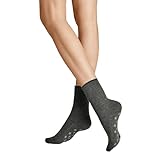 HUDSON Damen Socken Homepads antirutsch Grau-mel. 0550 39/42