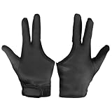 Giantree Hitzebeständige Handschuhe für Haarstyling, 2 Stück Drei-Finger-Profi Lockenstab Barbier Handschuh Haarglätter Lockenstab Schutzhandschuh Hitzeschutz Handschuh für Haarstyling Haar-Werkzeuge