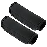 YUGSHNKFC 2 Stück Soft Grip Reisegepäck Griffabdeckung Neopren Koffer Schutzfolien Einfache Installation Reisetaschen Zubehör Koffer Wrap