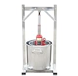 Manuelle Beerenpresse, Entsafter, Weinpresse, Apfelpresse, Obstpresse, Hydraulische Edelstahl-Spindelpresse, Obstmühle, Obstpresse, Hydraulischer Wagenheber, Obstpresse, Manuelle Obstpresse, Beerenmü+