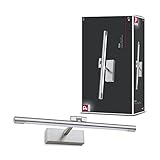 Paulmann 95566 LED Bilderleuchte Mingo 400mm incl. 1x9,5 W Warmweiß Alu gebürstet Bildbeleuchtung Metall, Kunststoff Wandlampe 3000 K