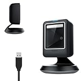 Barcode-Scanner, QR/1D/2D Reader, USB, Auto-Sense, IP54, Plug & Play, Multi-OS kompatibel, Lesen von Displays, HDWR HD-S63