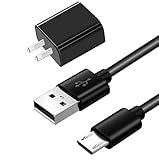 Ladekabel für Kindle Paperwhite 1–10, Kindle Fire, Oasis, Voyage, DX, Tastatur, Touch (2–11. Generation), Fire [HD, HDX, 7, 8, 10 Plus & Kids Pro] Power Charger, Micor-Schnellladekabel Ersatz (1,5 m)