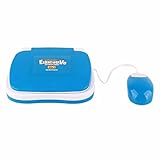 CHICIRIS Toy -Laptop für Kleinkinder, Lernlaptop für Bildungslern, Zweisprachige Interaktive , Zweisprachiger Computer, Musik- und Neulesenfunktion, Langlebiges Material, mit Musikfunktion, für (BLUE)