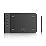 XP-PEN Star G640S V2 Grafiktablett, 6,5'x4' Zeichentablett, Stifttablett mit 6 Tasten,, batterieloser Stift mit 8192 Druckstufen, für Windows,MacOS,Android,ChromeOS, zum Fernunterricht und Home-Office