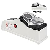 Messerschärfer Mit Multifunktionalen 2-Stufen Schlitzen, Messerschärfer Elektrisch, Messerschärfer Schutzhülle, Elektrischer Messerschärfer Für Alle Messer, Haus & Küche