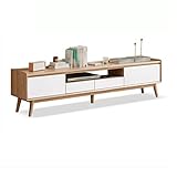 NASTYA Moderne TV-Ständer Home TV Schrank Moderner TV-Schrank Medienkonsole mit 4 Aufbewahrungsschubladen Einfacher Wohnzimmer-Aufbewahrungsschrank TV-Schrankständer für Wohnzimmer (Farbe: L-200cm)