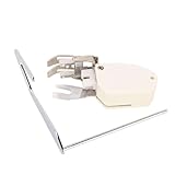 Nähfuß, 7 mm, mit Führungsstange, Ersatz für Haushalts-Multifunktions-Nähmaschinenzubehör, professioneller Quiltfuß für Hobby-Nähbegeisterte, Kunststoff, Edelstahl