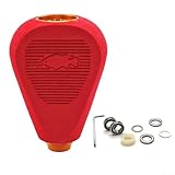 Angelrollen Ersatzteil für Daiwa Serien, DRT CQ200 und Tatula 300, für Antares, für Exsence, für Stradic, mit 1Sechskantschlüssel,2 Kugellager, 1 Weiße Dichtung,4 zusätzliche Dichtungen(gold red)