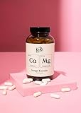 KoRo - Sango Meereskoralle Calcium + Magnesium Kapseln 180 Stück - Nahrungsergänzungsmittel - Aus Überresten von Korallenriffen - Optimales Verhältnis von Calcium zu Magnesium (2:1)