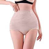 piannao Damen Miederslip Unterhosen Shapewear mit Hohe Taille Shaping figurformend Unterwäsche Miederpants Taillenformer Taillenmieder Formslip Formend Slip