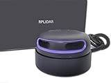youyeetoo RPLIDAR A2M12 Lidar Sensor Scanner 16K Abtastfrequenz 360° 12M (39ft) Reichweitenradius für Bstacle-Vermeidung und Navigation von Robotern SLAM 3D-Wiederaufbau