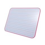 ZUNOXAZ Magnetisches Doppelseitiges Whiteboard mit Englischer Lernfunktion Interaktives Abwischbares Zeichenbrett für Langlebig und Praktisch für Kreatives Schreiben und Zeichnen