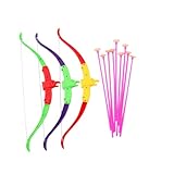 SOPOTUTU Bogenschießset Kinder Abs Pfeil Und Bogen Spielzeug Satz Robust Mit Standardgröße Für Outdoor Spiel