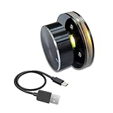 HIOPOIUYT ARGB Backlits USB Volumes Knob Volumes Sachbuch Für Desktop Computers Gaming Streaming Studio Equipment Accessoires Computer Argb Sound Controller