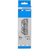 Shimano Unisex – Erwachsene Kette CN-HG93 9-fach, silber