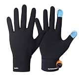 Tofern Herren Damen Thermo Handschuhe Touchscreen Unterziehhandschuhe - Winter Warme FahrradHandschuhe Skihandschuhe für Ski, Fahren, Radfahren, Wandern