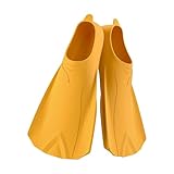 Professionelle Schwimmflosse aus Silikon, Schwimmflosse in Reisegröße, kurze Schnorchelflosse für Schoß, Schwimmbad, Reisegröße
